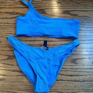 Blue Triangl bikini